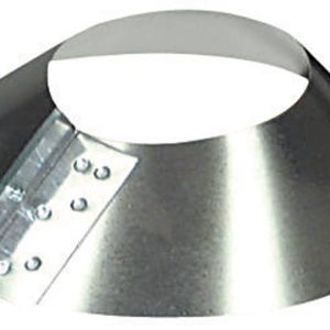 Imperial 6 in. D 26 Ga. Galvanized Steel Storm Collar