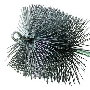 Rutland Chimney Sweep 6 in. Square Oil Tempered Chimney Brush
