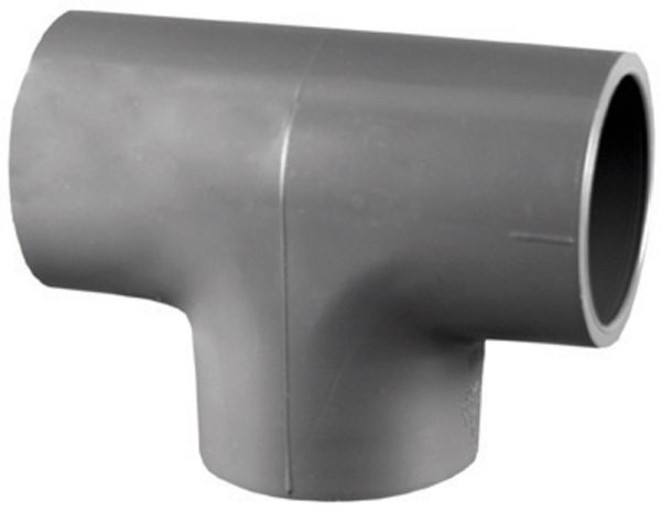 Charlotte Pipe Schedule 80 1/2 in. Slip X 1/2 in. D Slip PVC Tee