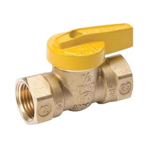 Homewerks 3/4 in. Brass FIP Gas Ball Valve