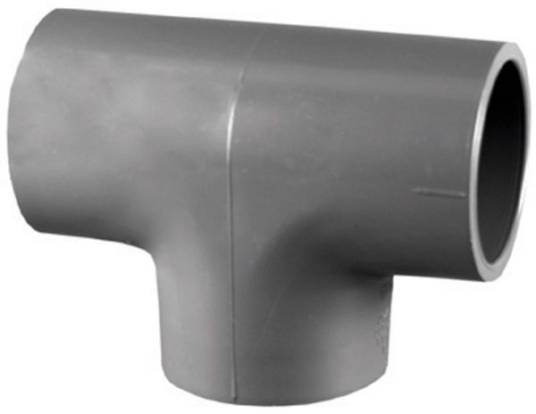 Charlotte Pipe Schedule 80 3/4 in. Slip X 3/4 in. D Slip PVC Tee