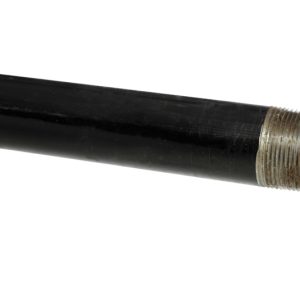B&K Mueller 1-1/4 in. D X 60 in. L Black Steel Pre-Cut Pipe