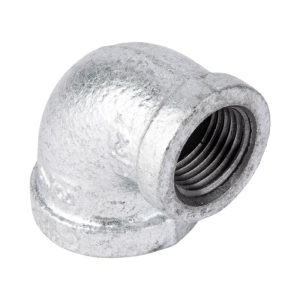 STZ Industries 3/4 in. FIP X 1/2 in. D FIP Galvanized Malleable Iron 90 degree Reducing Elbow