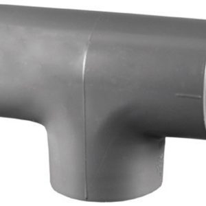 Charlotte Pipe Schedule 80 2 in. Slip X 2 in. D Slip PVC Tee