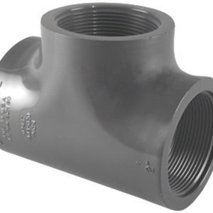 Charlotte Pipe Schedule 80 1 in. FPT X 1 in. D FPT PVC Tee
