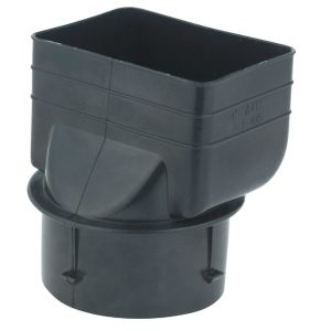 Advance Drainage Systems 4-1/4 in. Barb X 3 in. D Barb Polyethylene Downspout Adapter