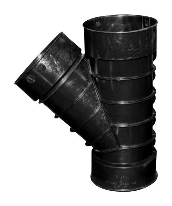 Advance Drainage Systems Schedule 40 3 in. Snap X 3 in. D Snap Polyethylene 10 in. Wye