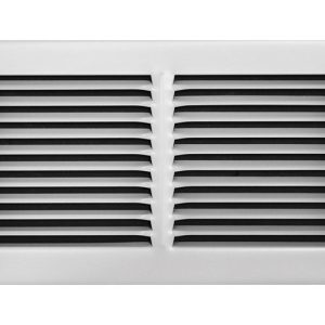 Tru Aire 6 in. H X 12 in. W 1-Way Powder Coat White Steel Return Air Grille