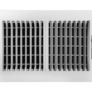 Tru Aire 6 in. H X 10 in. W 2-Way Powder Coat White Steel Wall/Ceiling Register