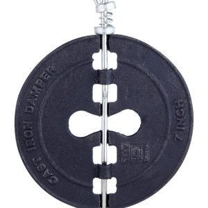 Imperial 7 in. D Cast Iron Damper