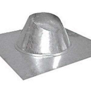Imperial 6 in. D Galvanized Steel Adjustable Fireplace Roof Flashing