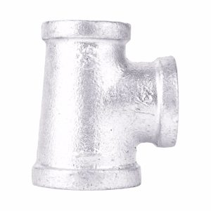 STZ Industries 3/4 in. FIP each X 3/4 in. D FIP Galvanized Malleable Iron Reducing Tee