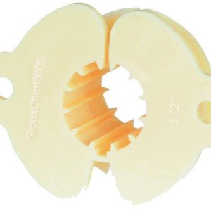 Sioux Chief EZGlide 1/2 in. Natural Plastic Insulating Pipe Clamps