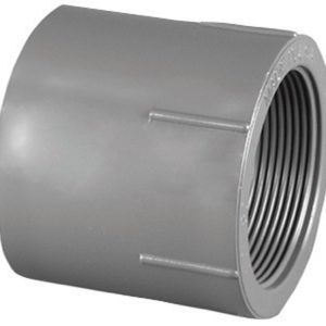 Charlotte Pipe Schedule 80 1 in. Slip X 1 in. D FPT PVC Pipe Adapter