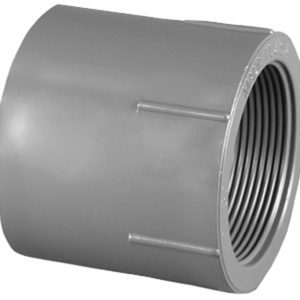 Charlotte Pipe Schedule 80 2 in. Slip X 2 in. D FPT PVC Pipe Adapter