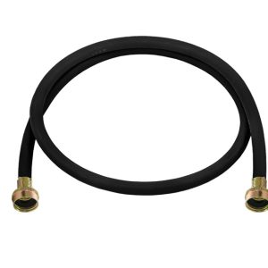 Ultra Dynamic Products Rubber Washing Machine Hose 3/8 in. D X 5 ft. L