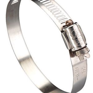 Ideal Tridon 3/8 in. 7/8 in. SAE 6 Silver Hose Clamp Stainless Steel Band