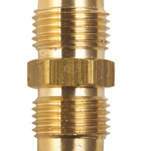 JMF Company 3/8 in. Flare X 3/8 in. D Flare Brass Union