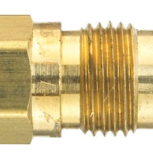 JMF Company 3/8 in. Flare X 1/4 in. D Female Brass Adapter