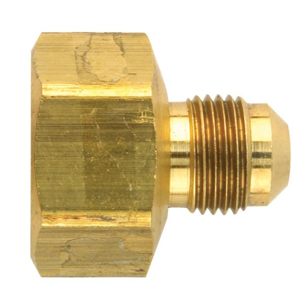 JMF Company 3/8 in. Flare X 3/4 in. D Female Brass Adapter