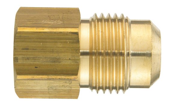 JMF Company 5/8 in. Flare X 1/2 in. D Female Brass Adapter