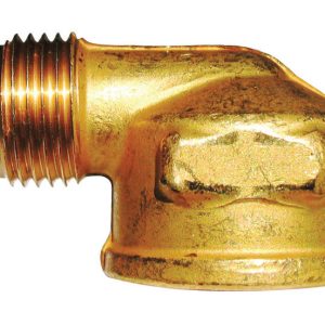JMF Company 3/8 in. Flare X 3/8 in. D Female Brass Elbow
