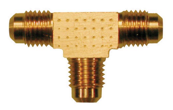 JMF Company 1/2 in. Flare X 1/2 in. D Flare Brass Tee