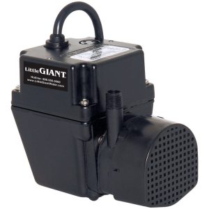 Little Giant 1/40 HP 300 gph Aluminum Switchless Switch AC Submersible Utility Pump