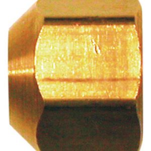 JMF Company 3/8 in. Flare Brass Cap