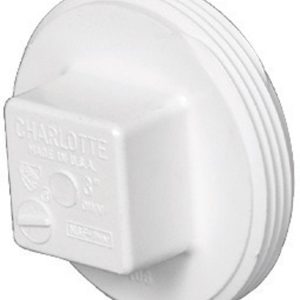 Charlotte Pipe Schedule 40 6 in. MPT PVC Clean-Out Plug