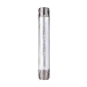 STZ Industries 1/2 in. MIP each X 1/2 in. D MIP Galvanized Steel 5 in. L Nipple