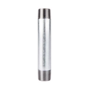 STZ Industries 3/4 in. MIP each X 3/4 in. D MIP in. Galvanized Steel 5-1/2 in. L Nipple