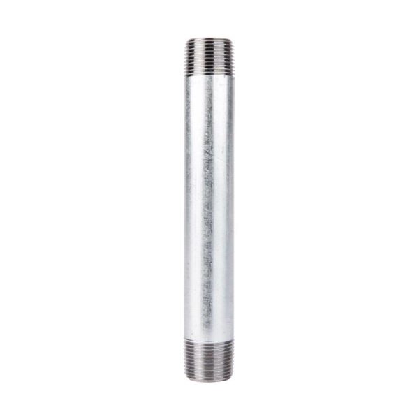 STZ Industries 3/4 in. MIP each X 3/4 in. D MIP in. Galvanized Steel 7 in. L Nipple