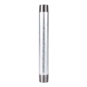 STZ Industries 3/4 in. MIP each X 3/4 in. D MIP in. Galvanized Steel 8 in. L Nipple