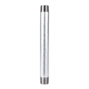 STZ Industries 3/4 in. MIP each X 3/4 in. D MIP in. Galvanized Steel 9 in. L Nipple