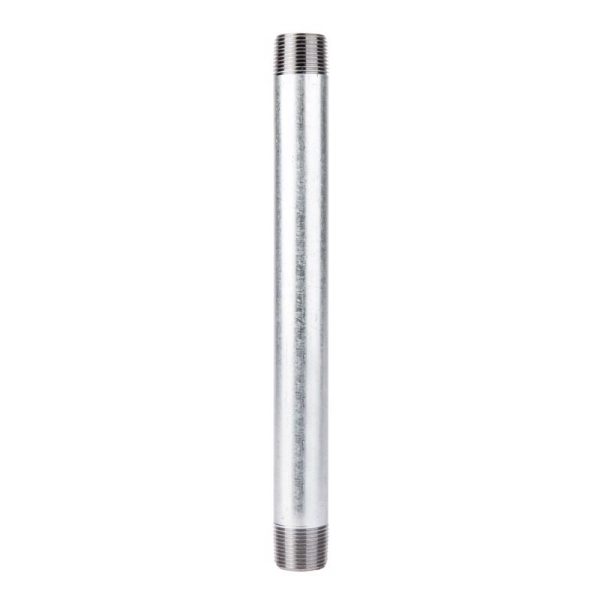STZ Industries 3/4 in. MIP each X 3/4 in. D MIP in. Galvanized Steel 10 in. L Nipple