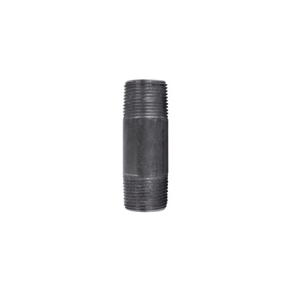 STZ Industries 3/4 in. MIP each X 3/4 in. D MIP Black Steel 3 in. L Nipple
