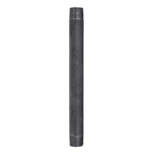 STZ Industries 3/4 in. MIP each X 3/4 in. D MIP Black Steel 10 in. L Nipple