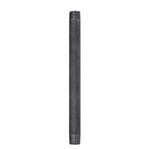 STZ Industries 3/4 in. MIP each X 3/4 in. D MIP Black Steel 12 in. L Nipple