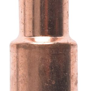 Nibco 3/4 in. Sweat X 1/2 in. D Sweat Copper Coupling with Stop 1 pk