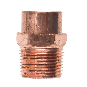 Nibco 3/4 in. Copper X 3/4 in. D MIP Copper Pipe Adapter 1 pk