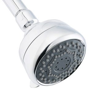 Delta Chrome Chrome 7 settings Showerhead 1.75 gpm