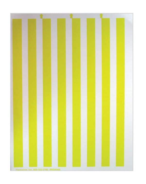 Centurion 8-1/2 in. H X 11 in. W Rectangle White Price Label 250 pk