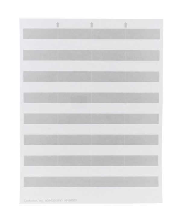 Centurion 11 in. H X 8-1/2 in. W Rectangle Gray Bin Tag Labels 250 pk