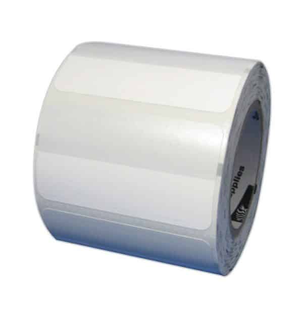 Zebra Centurion 1.12 in. H X 1.93 in. W Rectangle Gray Bin Tag Labels 3200 pk