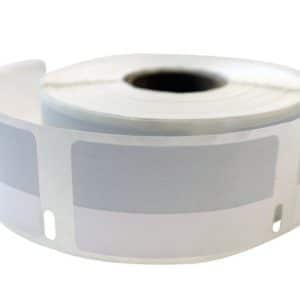 Centurion 1-1/8 in. H X 2 in. W Rectangle Gray Bin Tag Labels 5000 pk