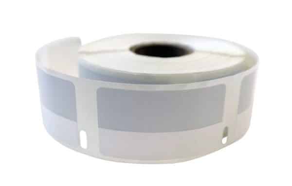 Centurion 1-1/8 in. H X 2 in. W Rectangle Gray Bin Tag Labels 5000 pk