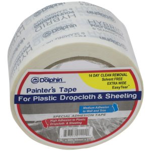 Blue Dolphin 2.36 in. W X 90 ft. L White High Strength Painter's Tape 1 pk