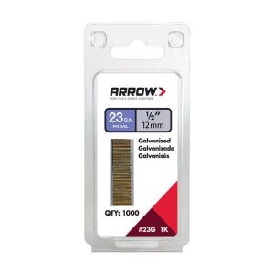 Arrow 1/2 in. 23 Ga. Straight Strip Galvanized Pin Nails 1,000 pk