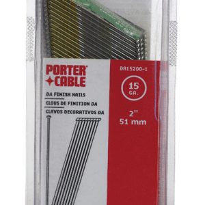 Porter Cable 2 in. 15 Ga. Angled Strip Bright Finish Nails 34 deg 1,000 pk